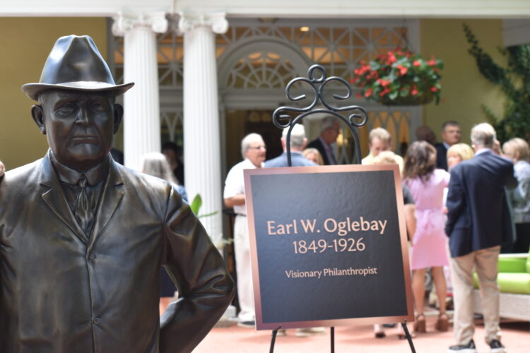 Oglebay Park Celebrates a Century with Dedication of Earl W. Oglebay Statue